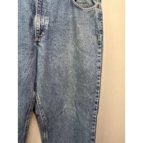 Carhartt B17 DST Relaxed Fit Denim Blue Jeans Mens 40x34 Workwear 5 Pocket - Picture 7 of 9